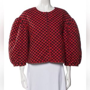 Clare V. Checkered Jacket